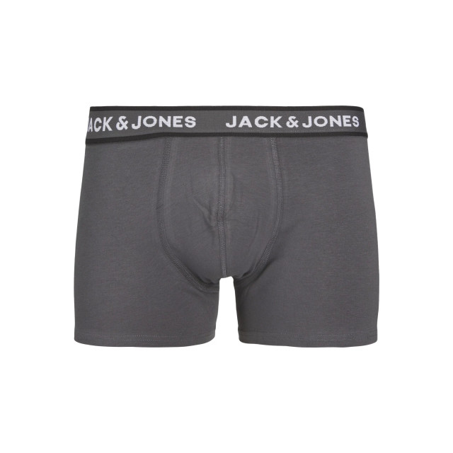 Jack & Jones Heren boxershorts trunks jacspeed zwart/grijs 5-pack 12250614 large