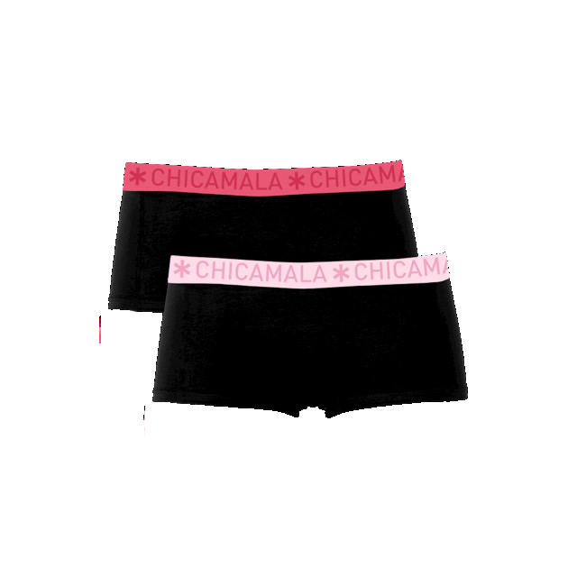 Muchachomalo Ladies 2-pack boxer shorts solid SOLID1215-26nl_nl large
