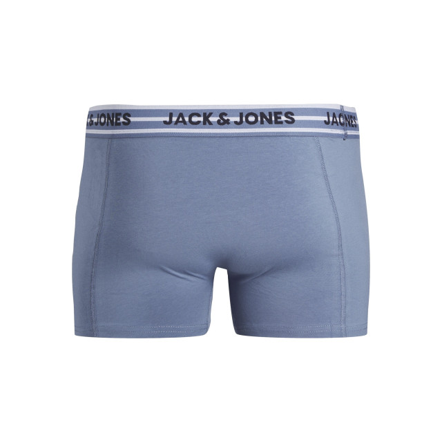 Jack & Jones Heren boxershorts trunks jacpeter blauw/grijs/donkerblauw 3-pack 12251419 large