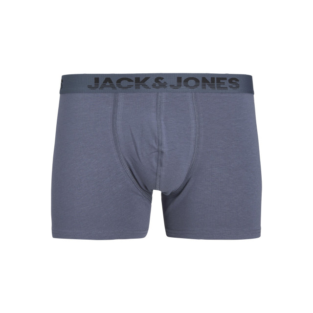 Jack & Jones Heren boxershorts trunks jacshade blauw/grijs/zwart 12-pack 12250732 large