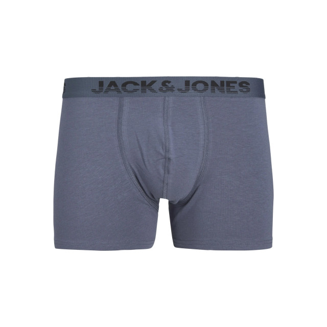 Jack & Jones Heren boxershorts trunks jacshade blauw/grijs/zwart 12-pack 12250732 large