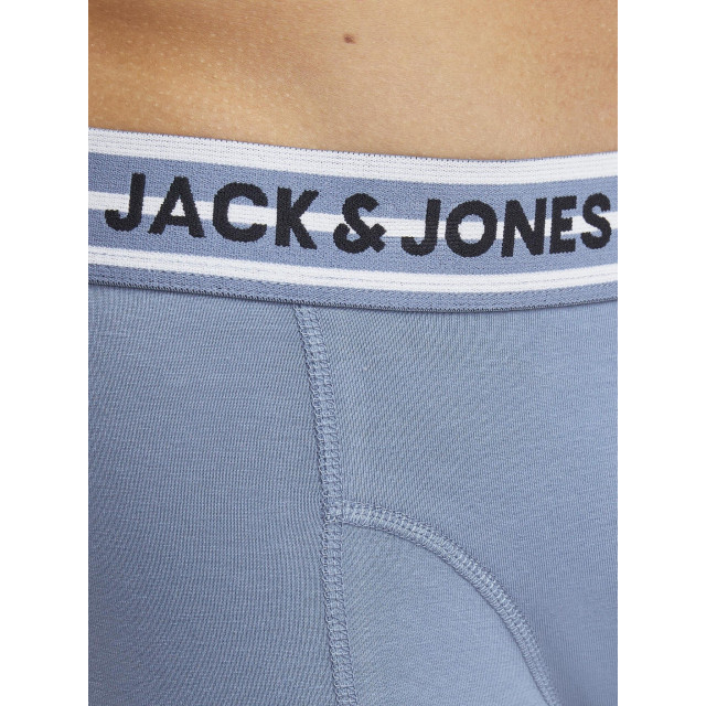 Jack & Jones Heren boxershorts trunks jacpeter blauw/grijs/donkerblauw 3-pack 12251419 large