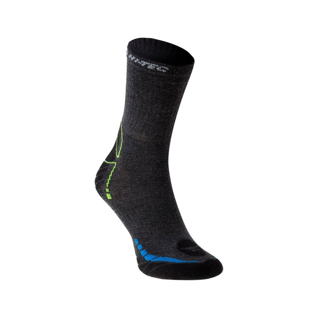 Hi-Tec Raseno sokken voor volwassenen UTIG413_darkgreylimeblue large