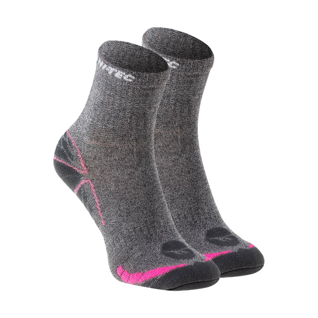 Hi-Tec Raseno sokken voor volwassenen UTIG413_greypinkfuchsia large