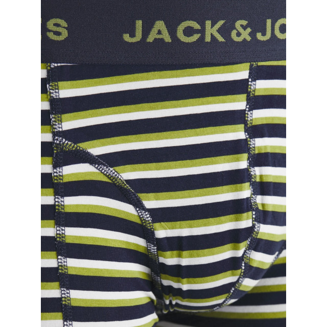 Jack & Jones Heren boxershorts trunks jacandrÉ groen/rood/donkerblauw 3-pack 12252530 large