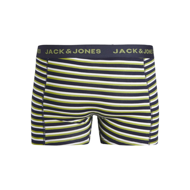 Jack & Jones Heren boxershorts trunks jacandrÉ groen/rood/donkerblauw 3-pack 12252530 large