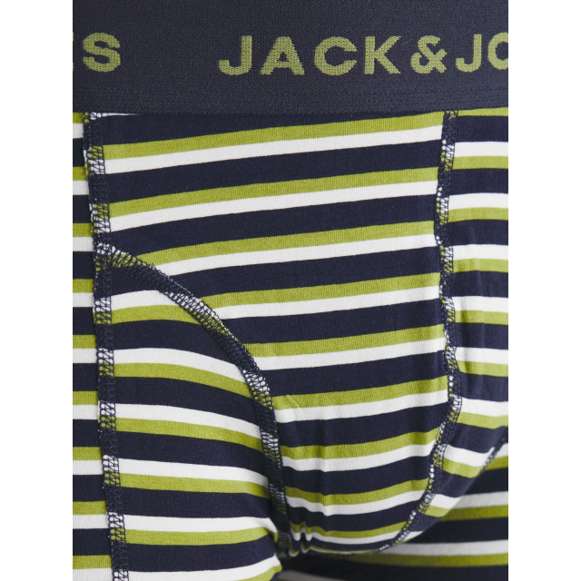 Jack & Jones Heren boxershorts trunks jacandrÉ groen/rood/donkerblauw 3-pack 12252530 large