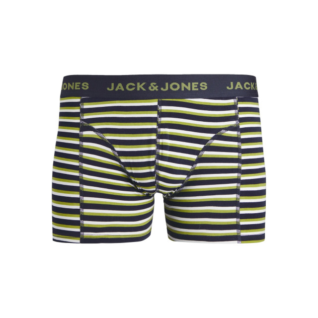 Jack & Jones Heren boxershorts trunks jacandrÉ groen/rood/donkerblauw 3-pack 12252530 large