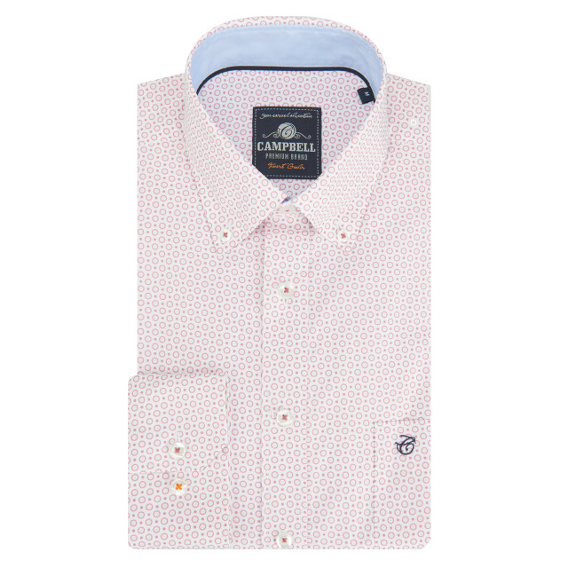 Campbell Casual overhemd met lange mouwen 088324-004-XL large