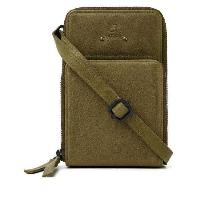 dR Amsterdam Telefoontas 933673_Olive|one size large