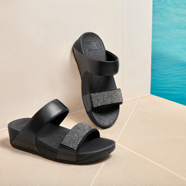 FitFlop Lulu opul slides GB6 large