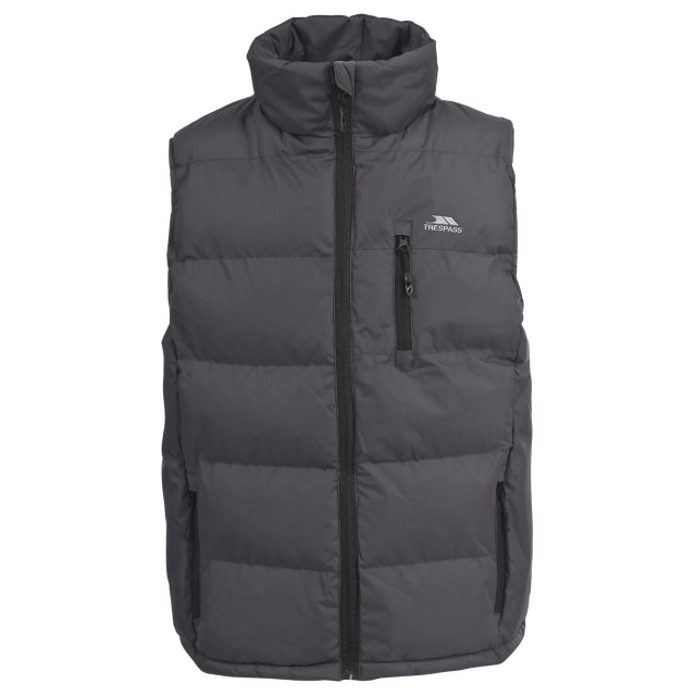 Trespass Heren clasp gewatteerde bodywarmer UTTP849_flint large