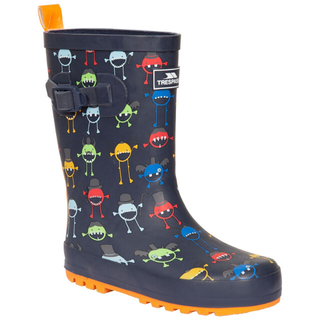 Trespass Kinder/kinderen puddle monster wellington laarzen UTTP5591_multicoloured large