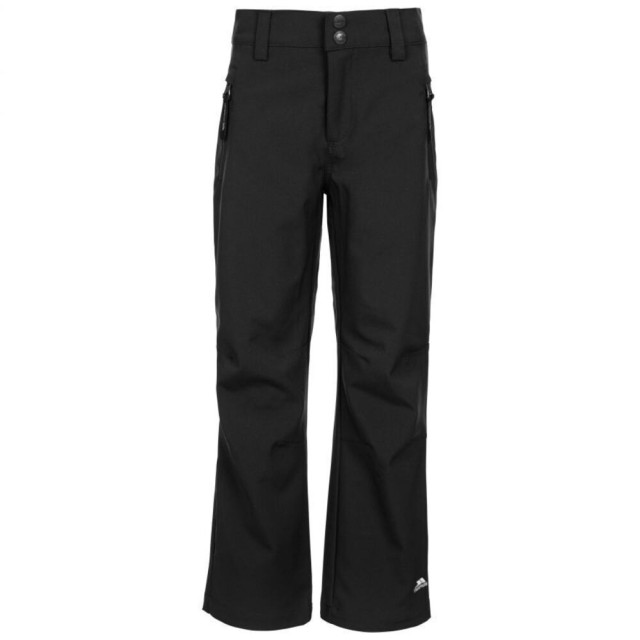 Trespass Aspiration softshell broek voor kinderen/kinderen UTTP5450_black large