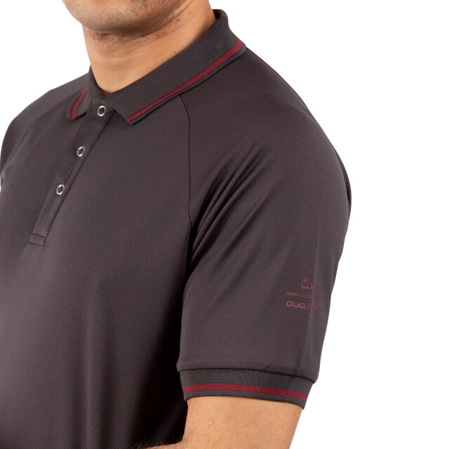 Trespass Heren bonnington polo top UTTP4836_darkgrey large