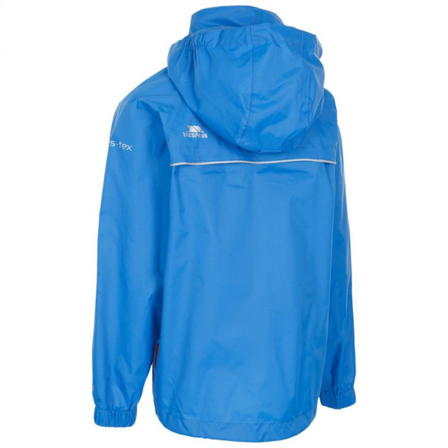 Trespass Kinderen/kinderen qikpac x unisex packaway jacket UTTP4776_blue large