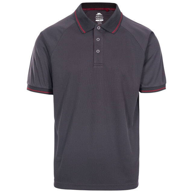 Trespass Heren bonnington polo top UTTP4836_darkgrey large
