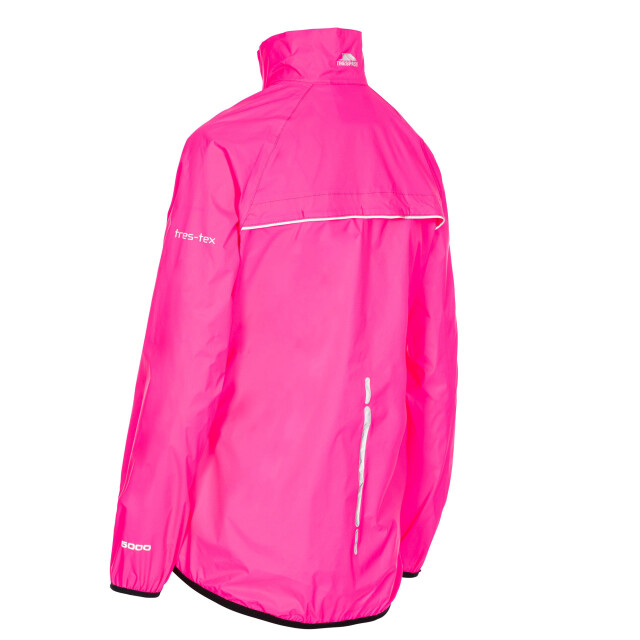 Trespass Dames beaming makkelijk opbergbaar en goedzichtbare jas UTTP4616_hivisibilitypink large