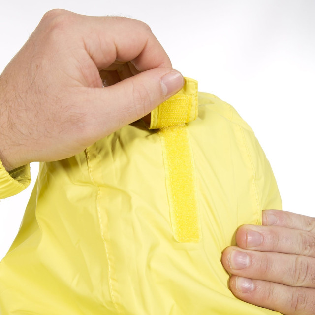 Trespass Volwassenen unisex qikpac packaway waterdicht jasje UTTP433_yellow large