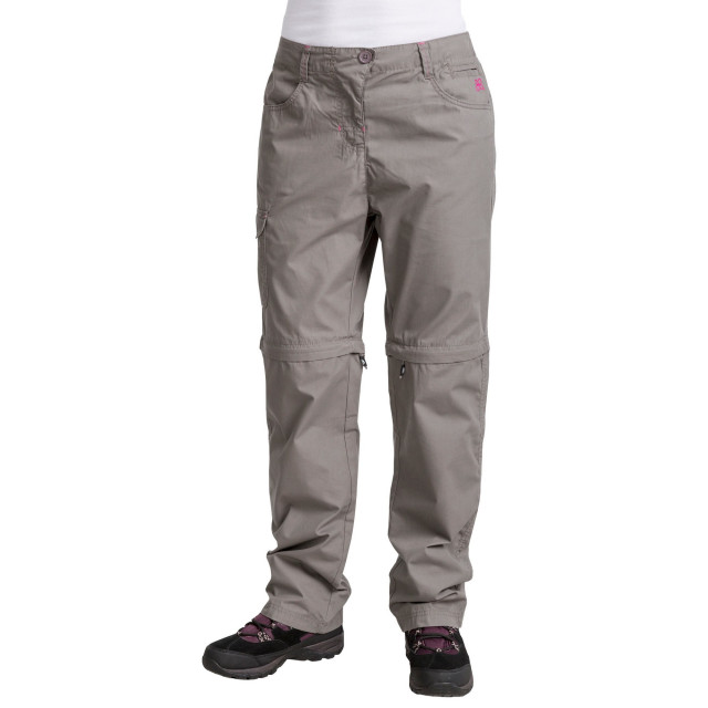 Trespass Dames rambler cabrio wandelbroek UTTP3592_stormgrey large