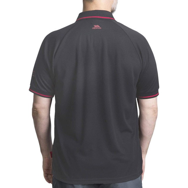 Trespass Heren bonington korte mouw actief poloshirt UTTP2931_darkgrey large