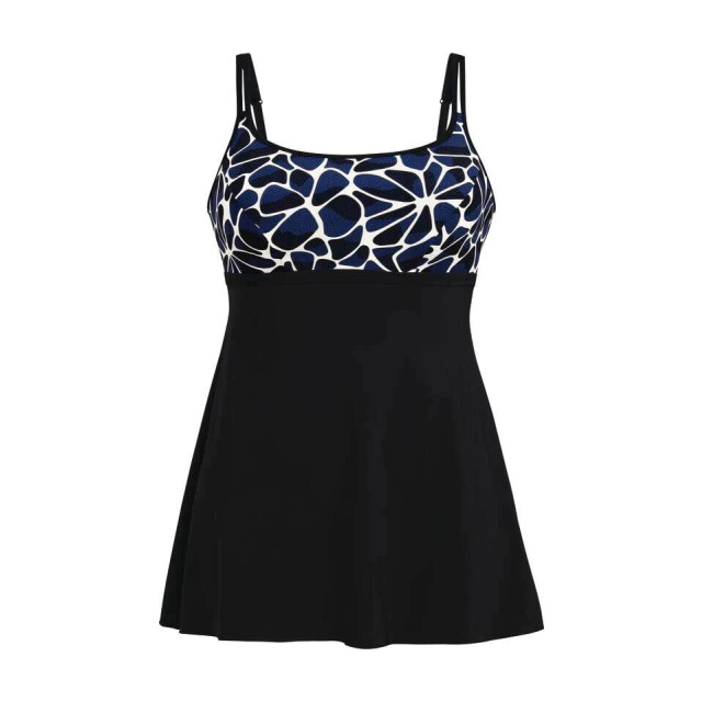 Anita Blue depths prothese tankini top 6571-1 465 black/pool blue 8925670703445 large