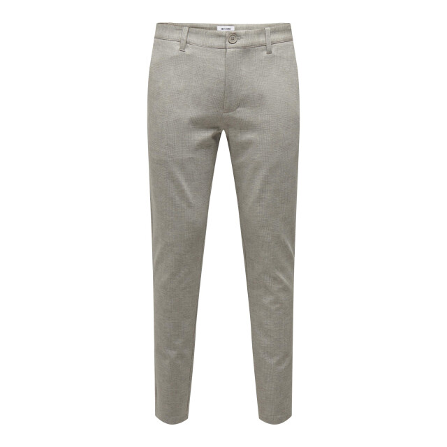 Only & Sons onsmark slim check 020919 pant noos 22028113 chinchilla 05519.829.0133 large