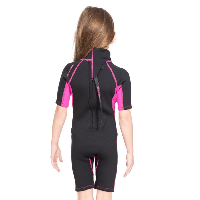 Trespass Childrens girls scubadive 3mm kort wetsuit UTTP197_black large