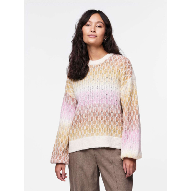 Y.A.S Yasspace ls knit pullover birch 26033058-214151 large