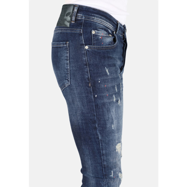 Mario Morato Slim fit jeans met verfspatten mm115 1979 / 115 large
