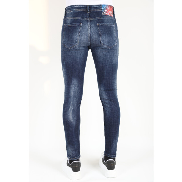 Mario Morato Slim fit jeans met verfspatten mm115 1979 / 115 large