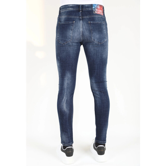 Mario Morato Slim fit jeans met verfspatten mm115 1979 / 115 large