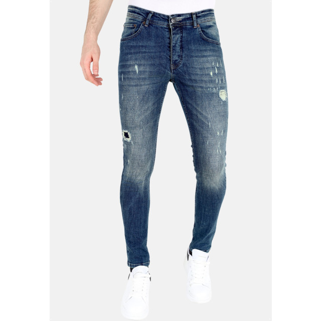 Mario Morato Slim fit jeans met scheuren mm118 1979 / 118 large