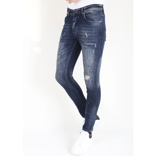 Mario Morato Slim fit jeans met verfspatten mm115 1979 / 115 large