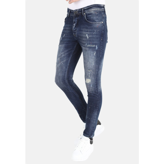 Mario Morato Slim fit jeans met verfspatten mm115 1979 / 115 large