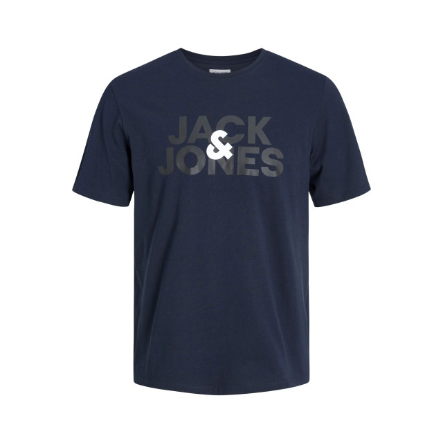 Jack & Jones Heren pyjamaset jacula katoen blauw/grijs 12254994 large