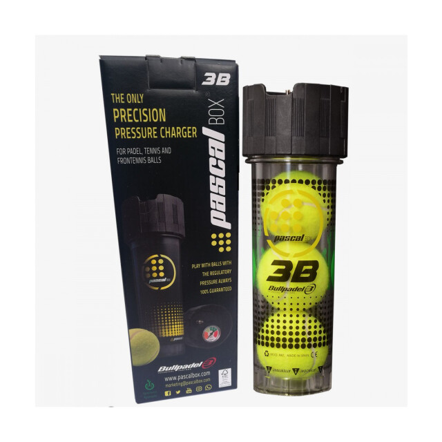 Bullpadel Pascal box 3-bal drukhouder 458542 BULLPADEL Pascal Box 3-bal drukhouder 458542 large