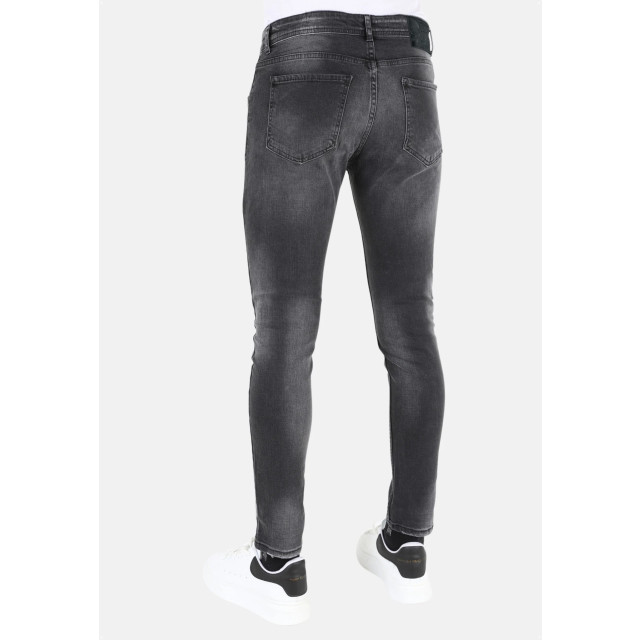 Mario Morato Ripped biker jeans met verfspatten slimfit 1979 / 107 large