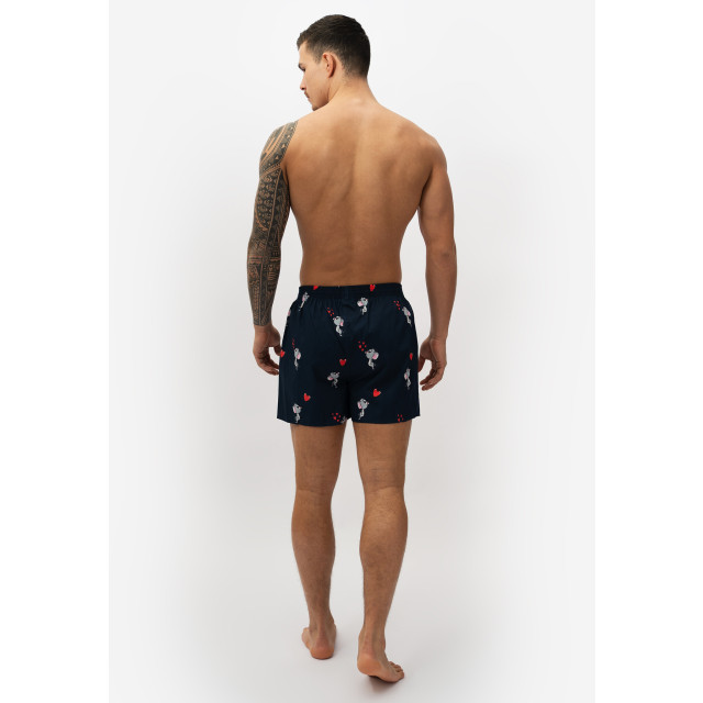 Happy Shorts Wijde boxershort heren muis met hartjes HS-380 large