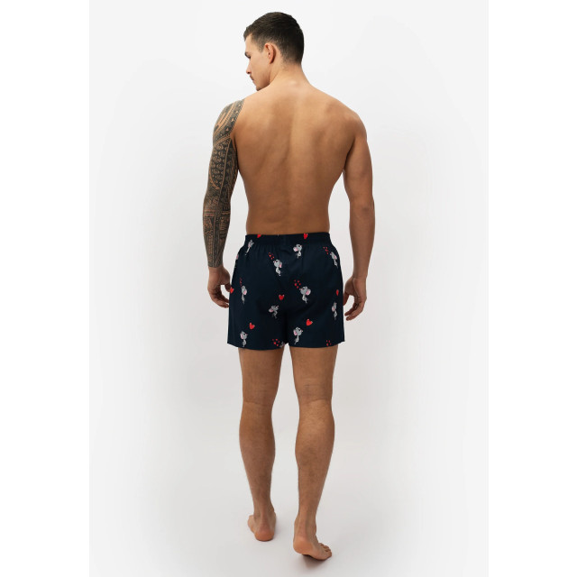 Happy Shorts Wijde boxershort heren muis met hartjes HS-380 large