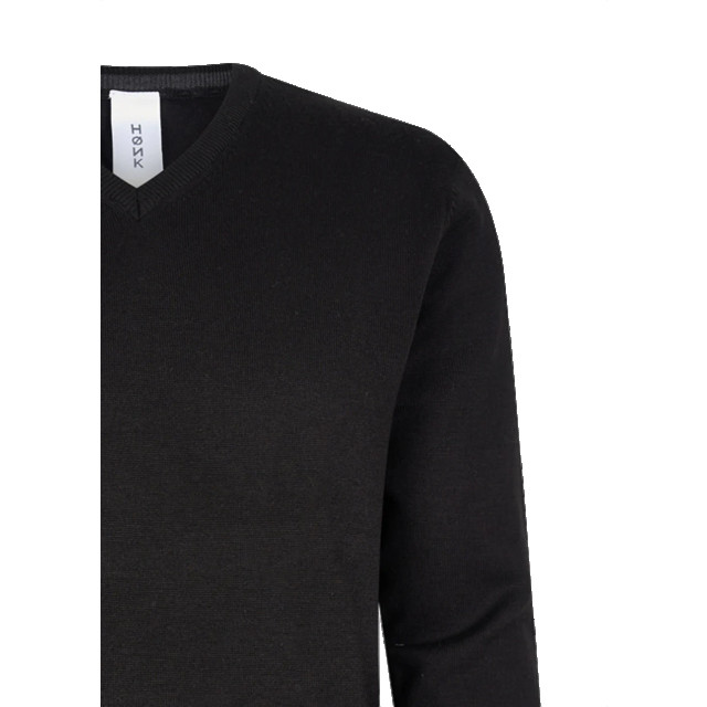 Hønk Pullover met v-hals 180537BLACK large