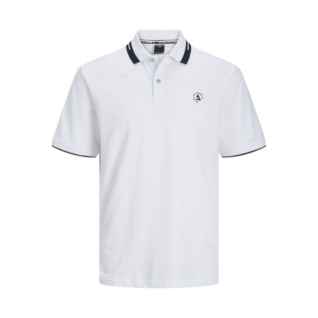 Jack & Jones Jcohass logo polo ss ln 12252395 large