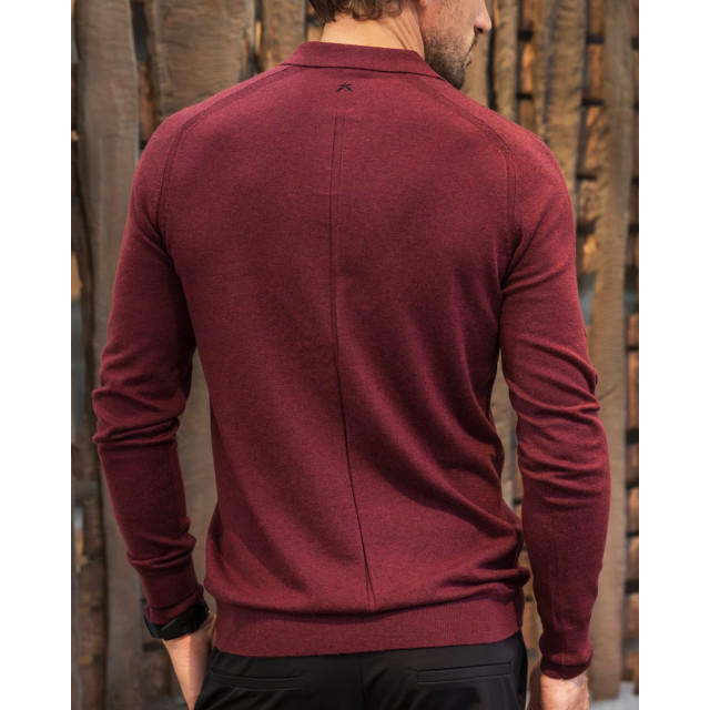 Kollekt Jeukvrije merino wollen polo trui 6207-395 large