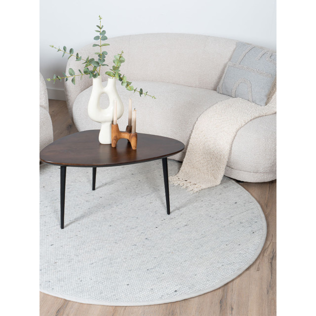 Veer Carpets Vloerkleed scott ivoor rond ø200 cm 2827133 large