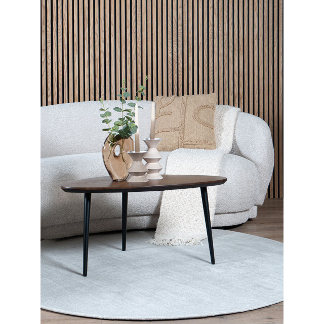 Veer Carpets Vloerkleed cos viscose ivory rond ø200 cm 2827201 large