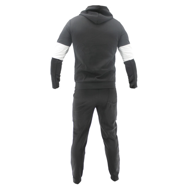 Legend Sports Functioneel joggingpak heren/dames zwart & wit polyester Y4830012BLACKXL large