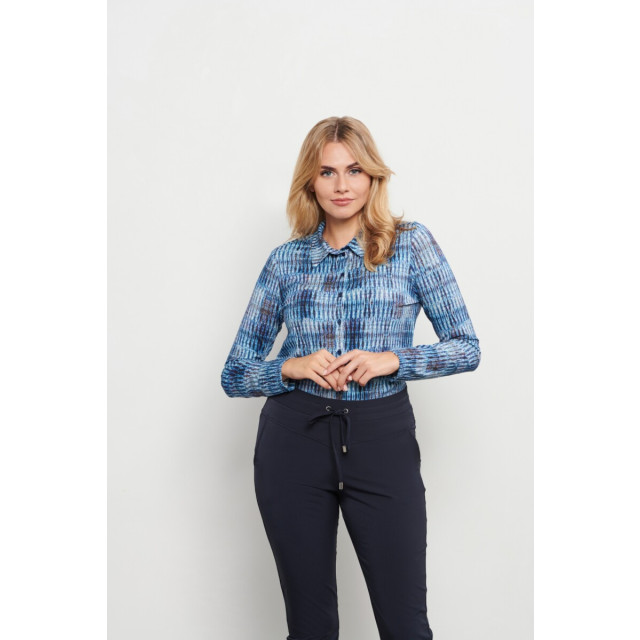 &Co Woman Lotte blouse- denim lotte blouse denim large