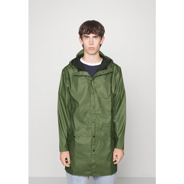 Rains 12020 long jacket evergreen 12020 large