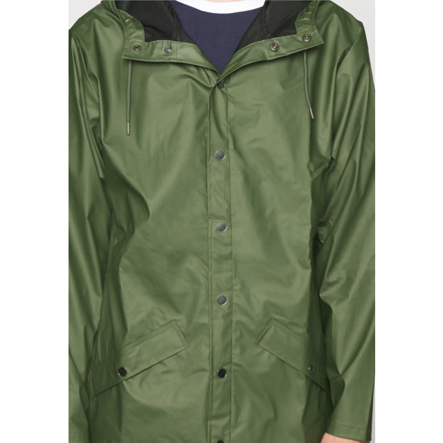 Rains 12020 long jacket evergreen 12020 large