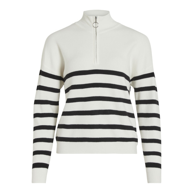 Vila Visala stripy l/s zipper knit /b 14092401 large